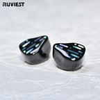 RUVIEST Nyx Hybrid HIFI In–Ear Monitor with 2 Dynamic + 4 Balanced Armature + 2 Planar magnetic Drivers