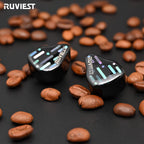 RUVIEST Nyx Hybrid HIFI In–Ear Monitor with 2 Dynamic + 4 Balanced Armature + 2 Planar magnetic Drivers