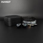 RUVIEST Nyx Hybrid HIFI In–Ear Monitor with 2 Dynamic + 4 Balanced Armature + 2 Planar magnetic Drivers