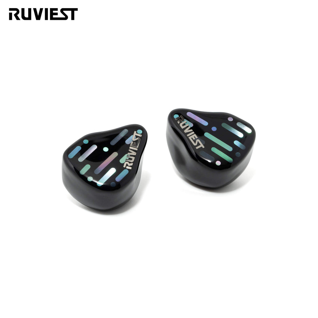 RUVIEST Nyx Hybrid HIFI In–Ear Monitor with 2 Dynamic + 4 Balanced Armature + 2 Planar magnetic Drivers