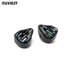 RUVIEST Nyx Hybrid HIFI In–Ear Monitor with 2 Dynamic + 4 Balanced Armature + 2 Planar magnetic Drivers