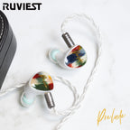 RUVIEST Prelude 1 Dynamic + 6 Balanced Armature Hybrid HIFI In–Ear Monitor