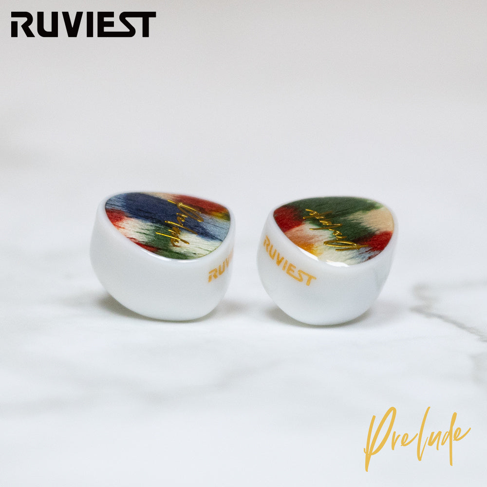 RUVIEST Prelude 1 Dynamic + 6 Balanced Armature Hybrid HIFI In–Ear Monitor