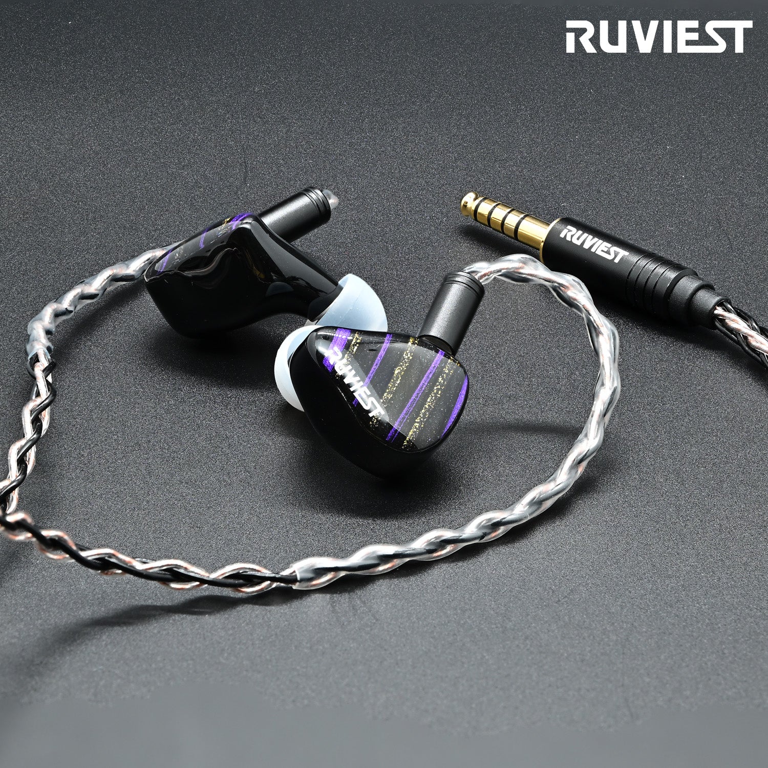 【Coming soon】RUVIEST Viola Hybrid HIFI In–Ear Monitor with 1 Dynamic + 1 Bone Conduction + 1 Planar Magnetic Driver